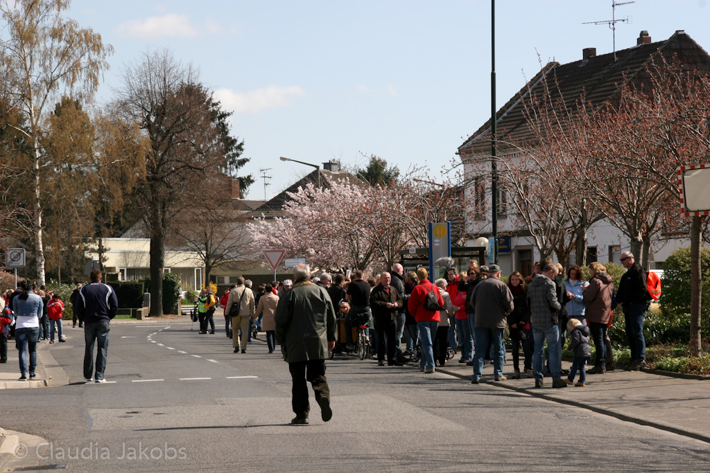Beginn der Umsiedlung